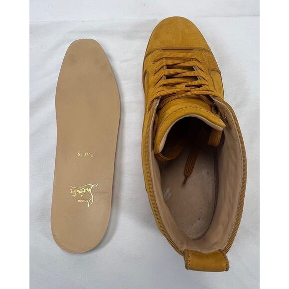 Christian Louboutin - Orlato Flats - US 10.5 - Yellow/Suede - SPB-CA 340386 main image 9